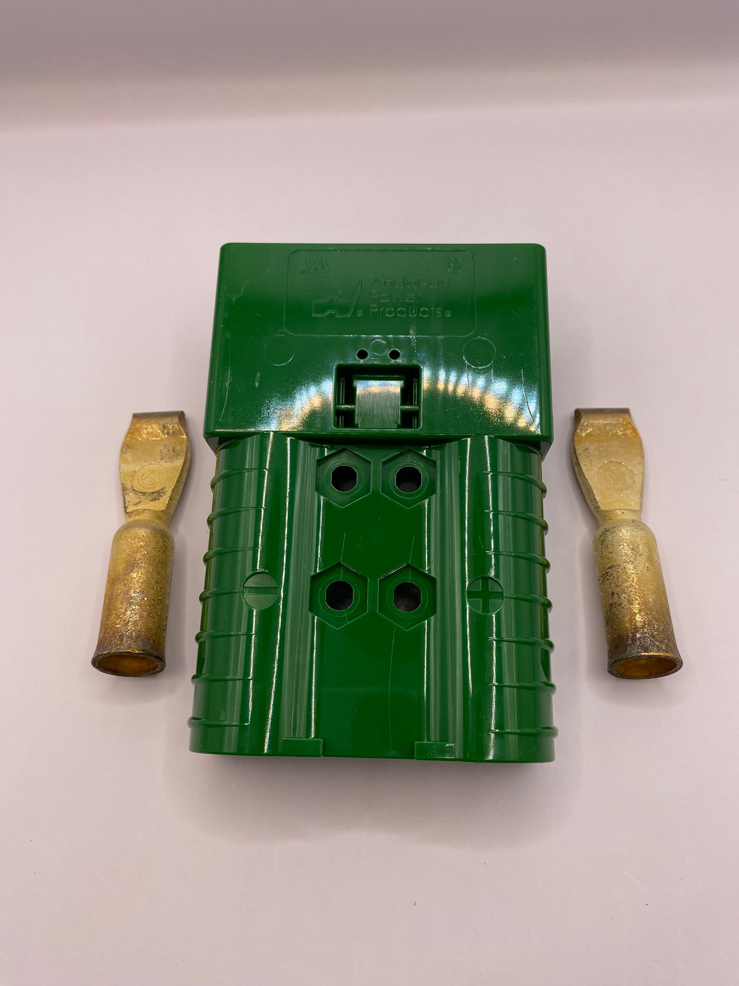 SBX 350 AMP - GREEN CONNECTOR - W/ 2/0 CONTACTS