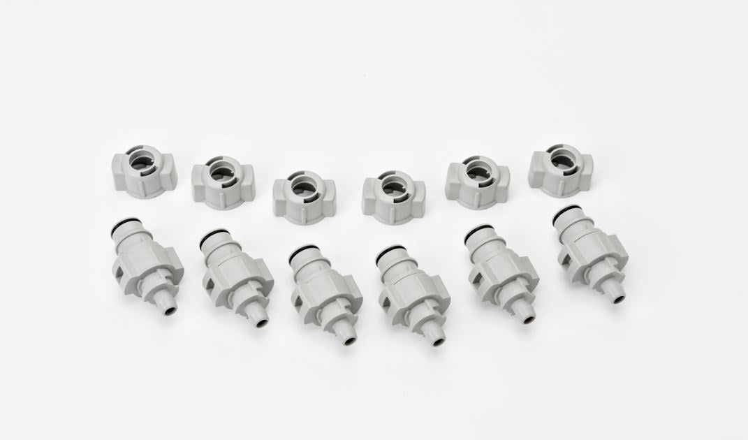 FLT-068 - Twist-Lock Male Input Coupling for Stealth Watering System (Philadelphia Scientific) - 6 Pack