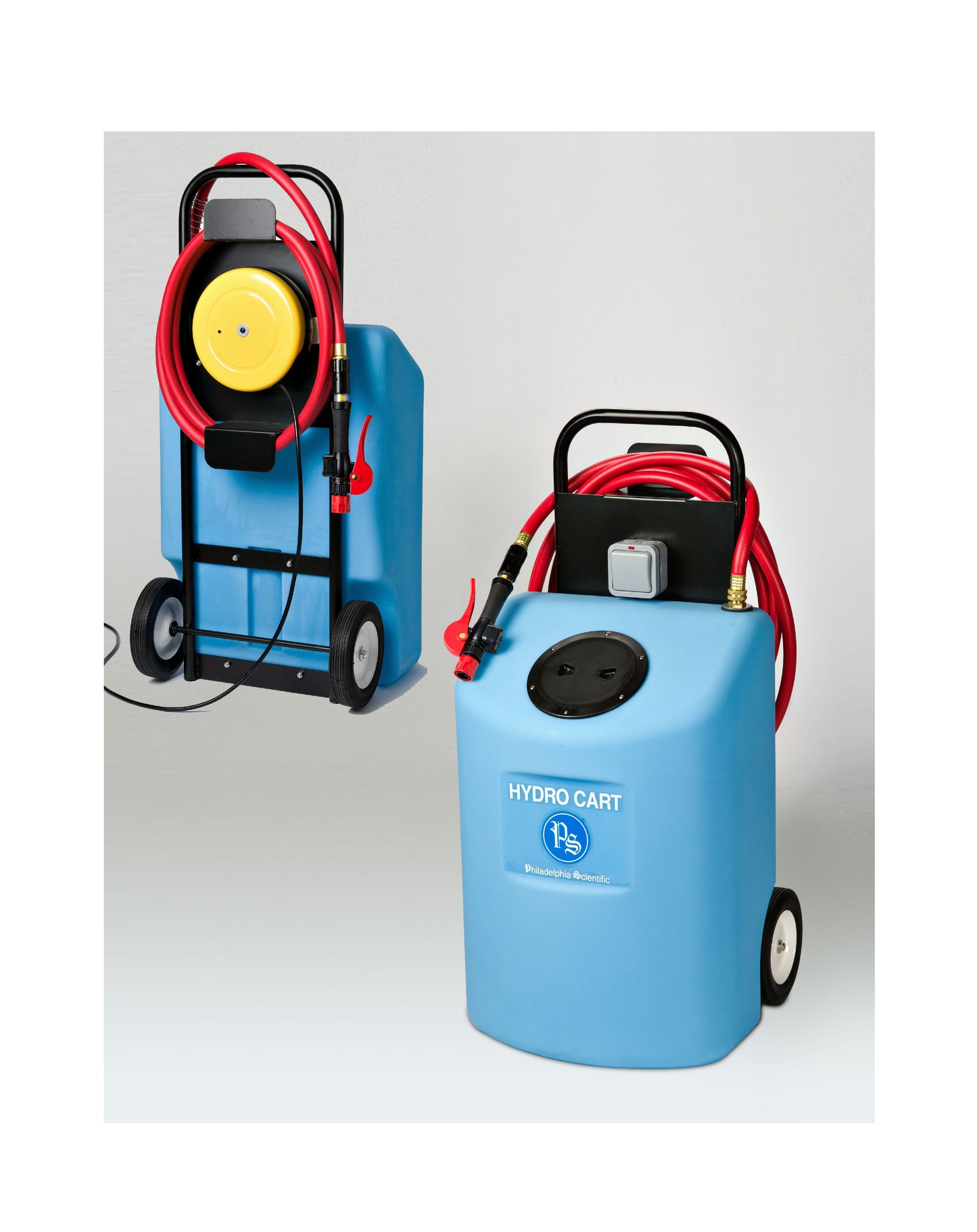 INJ-HCT - Philadelphia Scientific - Hydrocart Max - 20 Gallon Water Tank with direct fill gun