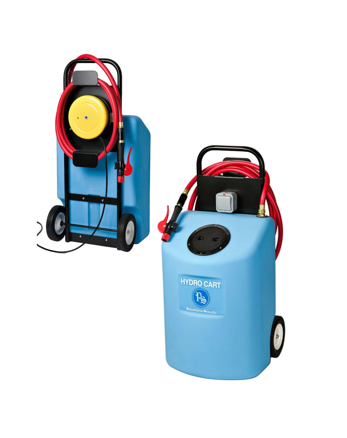 INJ-HCT - Philadelphia Scientific - Hydrocart Max - 20 Gallon Water Tank with direct fill gun