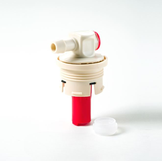 INJ‐TL1D - Terminating Water Injector, for DIN Vent Openings (Philadelphia Scientific)