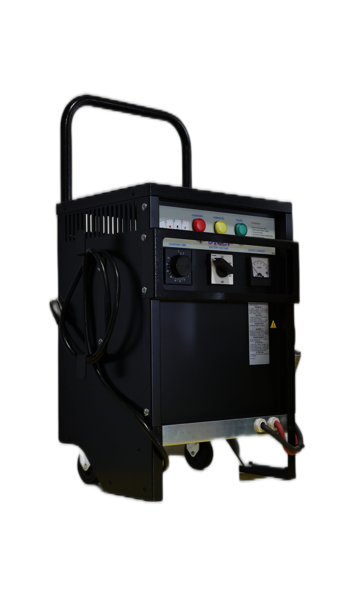 Portable Multi-Voltage Charger (POKER) - 12/24/36/48 Volt - 110VAC