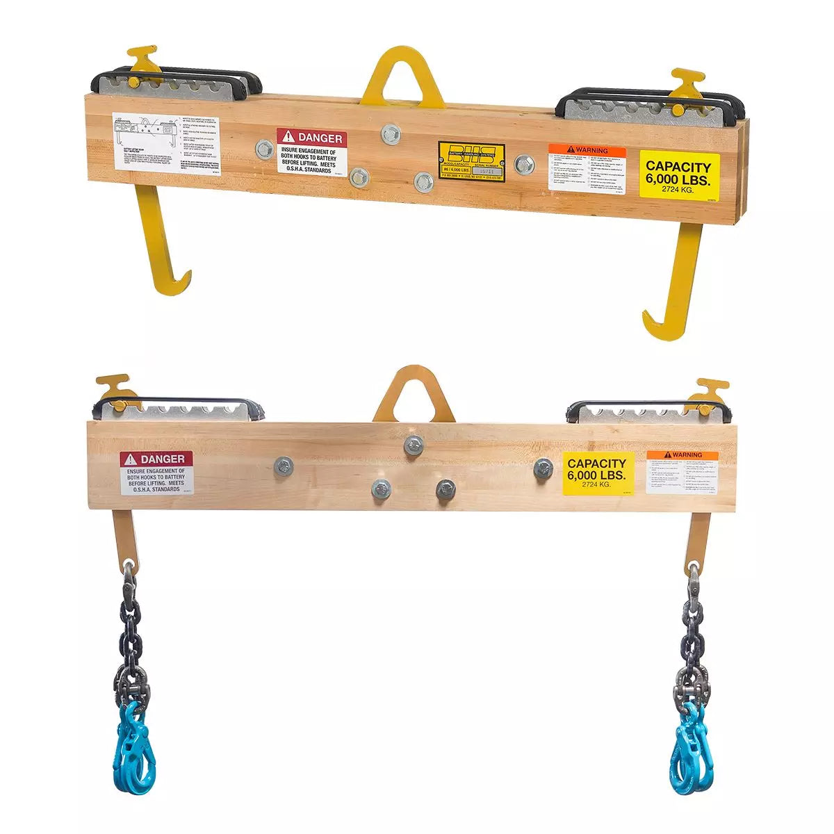 Battery Lifting Beam - 6000 lb. Capacity