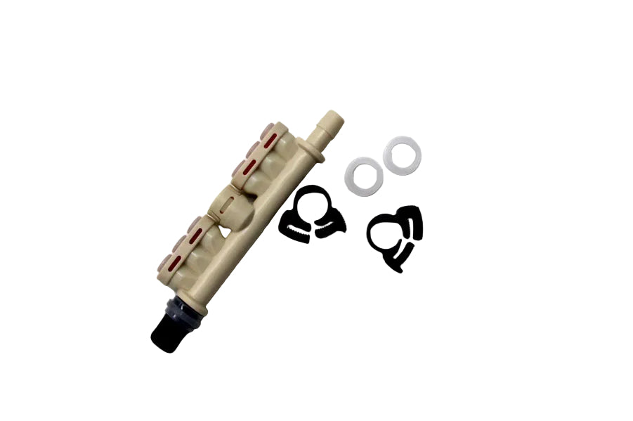 INJ‐670 - 6 Port Inline Manifold for Injector Spider Systems