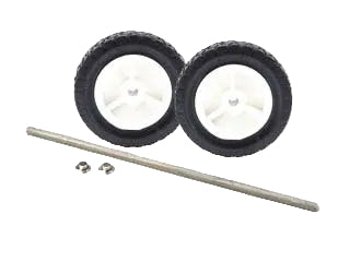 INJ-677 - Wheel Kit for INJ MINI, CRT 12V & FLT DC12 carts