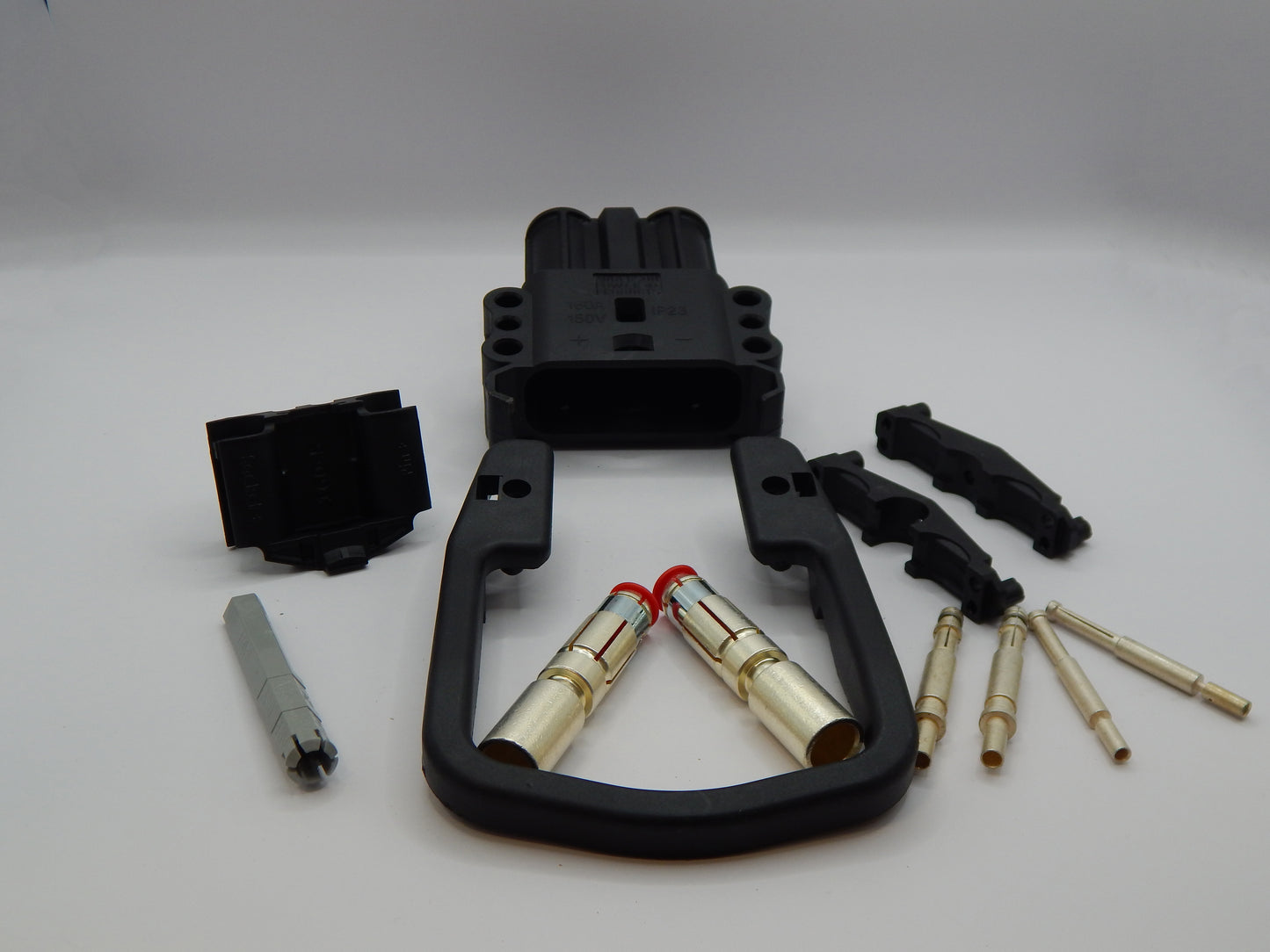 160 AMP EURO PLUG - CHARGER & TRUCK - W/ 1/0 CONTACTS