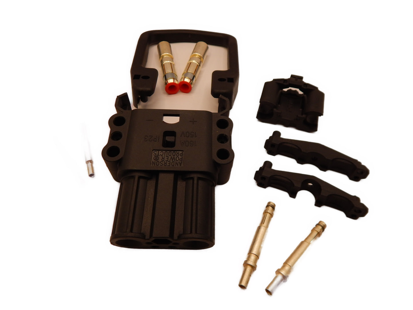 160 AMP EURO SOCKET - BATTERY - W/ 1/0 CONTACTS