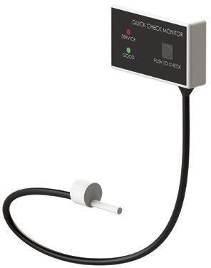 BA-510 - Water quality light with hose clamps (battery powered) for Flow-Rite Deionizer