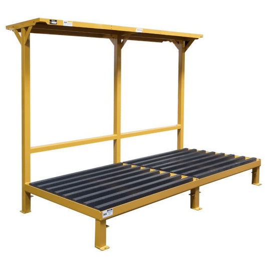HBS - Hardwood Battery Stations with Charger Shelf