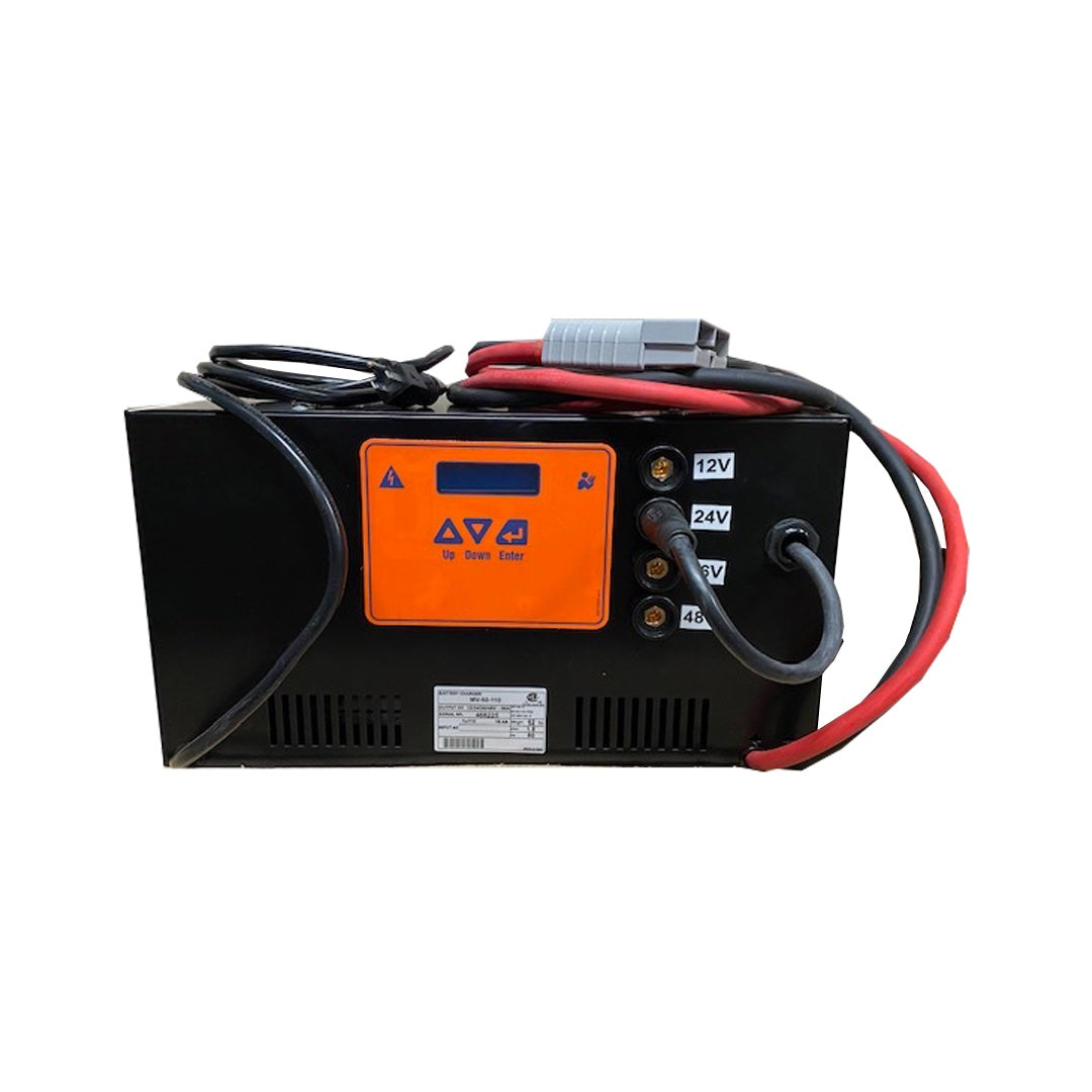 Portable Multi-Voltage Charger - 12/24/36/48 Volt - 110 VAC